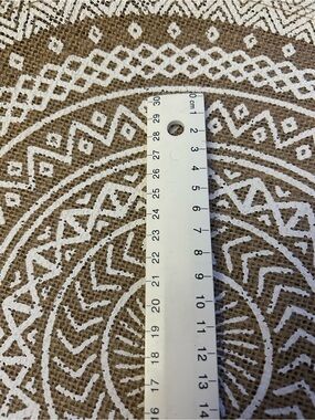 Handwoven Brown and White Jute Accent Rug - Home Accents